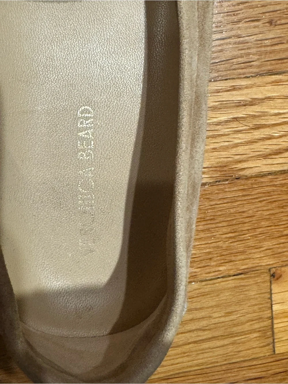Veronica Beard Men's Suede Tassel Loafers in Beige - Picture 4 of 5